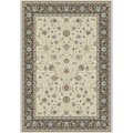 Dynamic Rugs Dynamic Rugs ME46985022414 Melody Rectangular Rug; Ivory - 3 ft. 11 in. x 5 ft. 3 in. ME46985022414